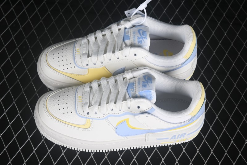Nike Air Force 1 Shadow Lightweight Elevated Low-Top Casual Sneakers - DZ1847-118