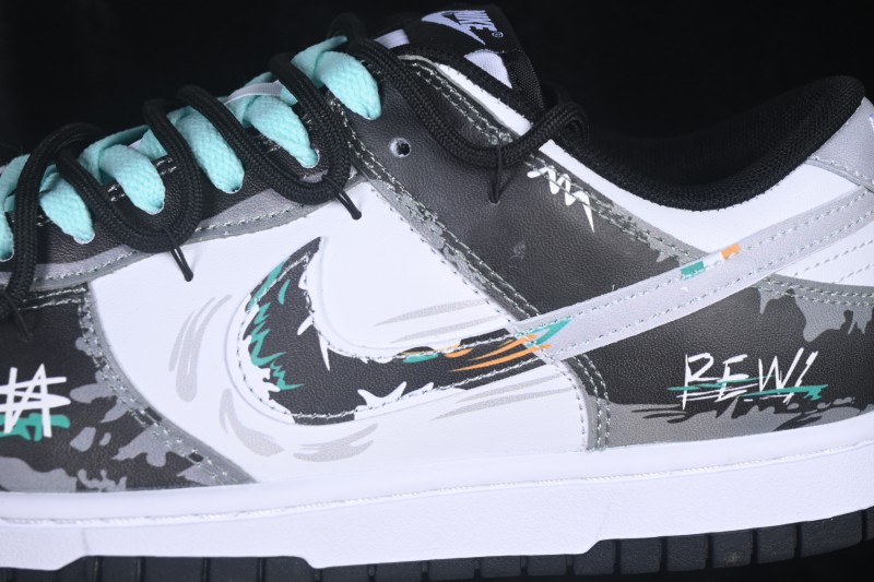 Nike SB Dunk Low Top Lacing Skateboarding Shoes - DD1391-100