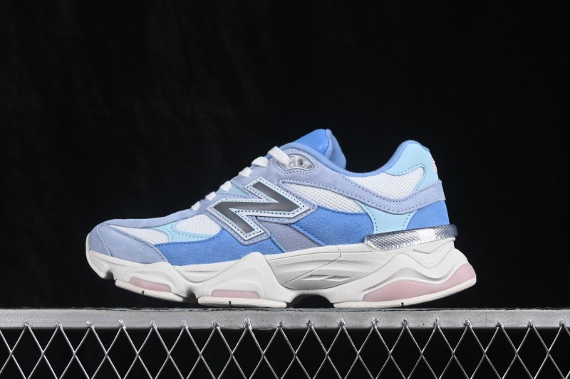 New Balance NB9060 Retro Running Sneakers with ABZORB Cushioning - U9060NAF