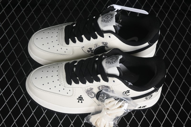Nike Air Force 1 '07 Low Collaborative Skateboarding Shoes with Full-Length Air Cushion - FV3694-120