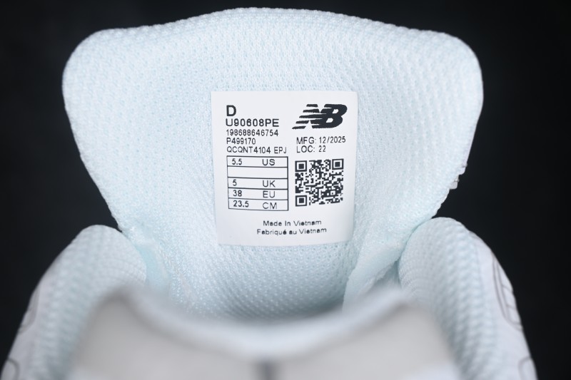 New Balance 9060 Retro Running Shoes with ABZORB Cushioning - U90608PE