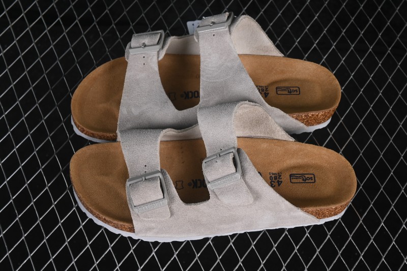 Birkenstock Shearling-Lined Slide Sandals with Cork-Latex Footbed - 1009527