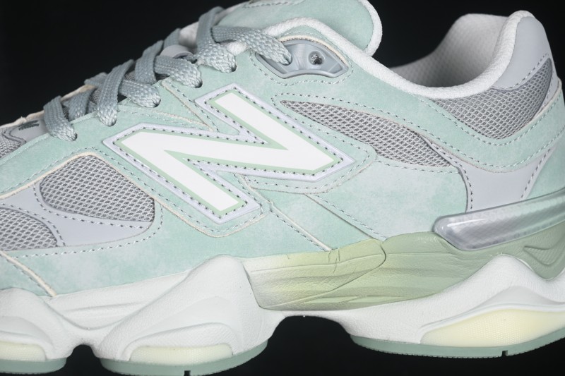 New Balance 9060 Retro Running Shoes with ABZORB Cushioning and Suede Overlays - U90608Z4