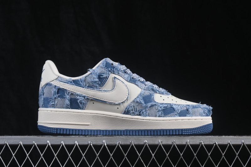 Nike Air Force 1'07 Low Collaboration Skateboarding Shoes with Full-Length Air Cushion - JL8888-002