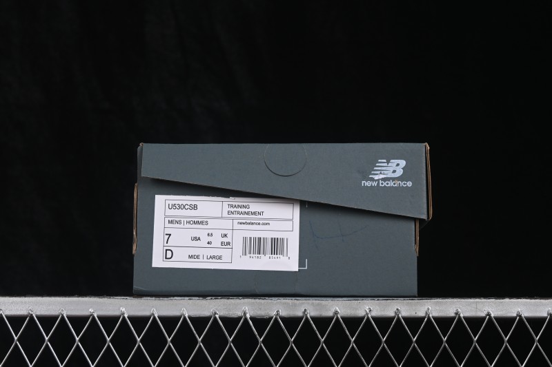 New Balance NB530 Retro Running Shoes with Cushioned Comfort - U530CSB
