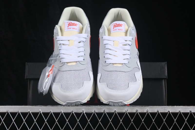 Nike Air Max 1 Retro Running Shoes with Half-Sole Air Cushion - II7055-100