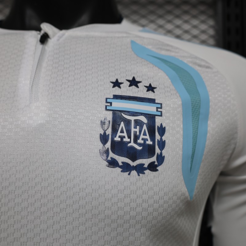 Player Version 2026 Argentina Home White Jersey