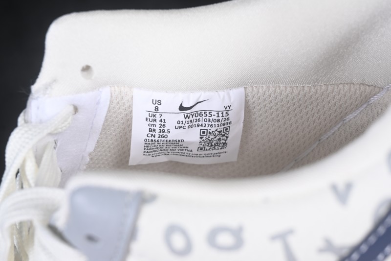 Nike Air Force 1 '07 Low Casual Skateboarding Shoes with Full-Length Air Cushion - WY0655-115