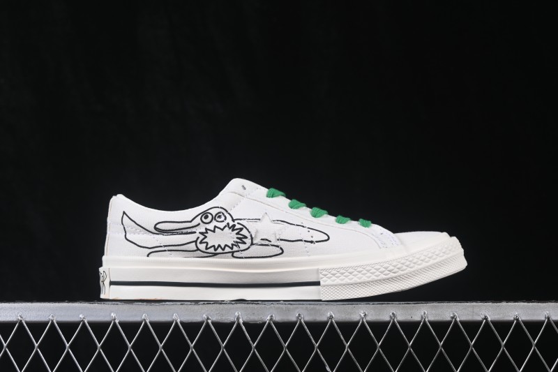 Converse Daisuke Kondo x Converse One Star Canvas Low-Top Sneakers - 33702550