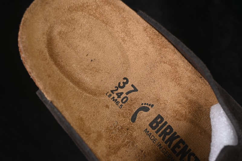 Birkenstock Suede Lambswool Cork Sandals - 1033164