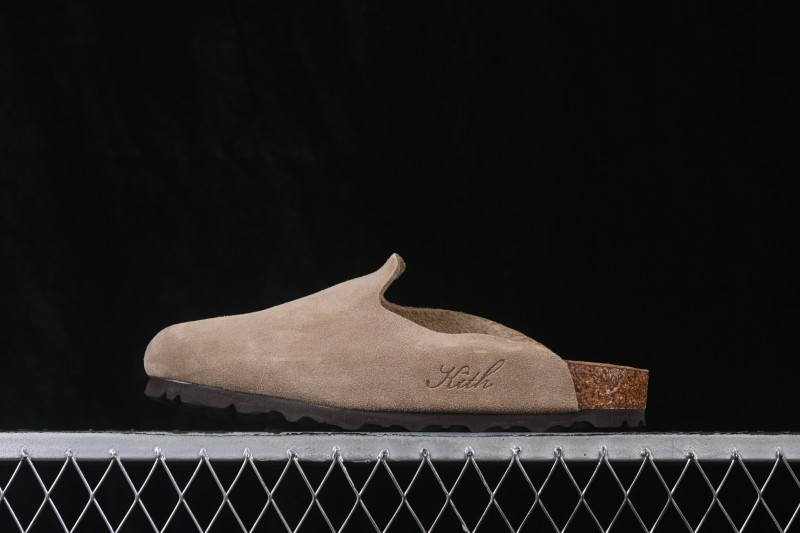 Birkenstock Suede Shearling Lined Clogs - 1033164