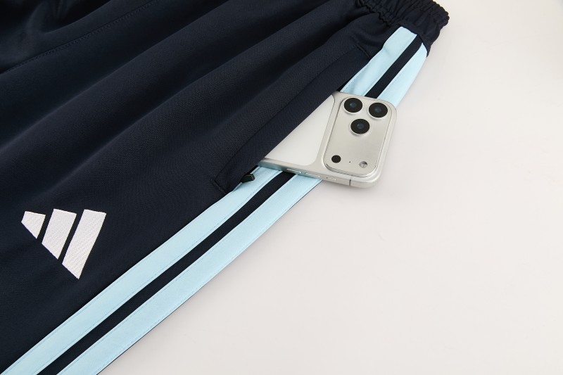 26/27 Argentina Royal Blue Full Zipper Jacket Tracksuit + Long Pants
