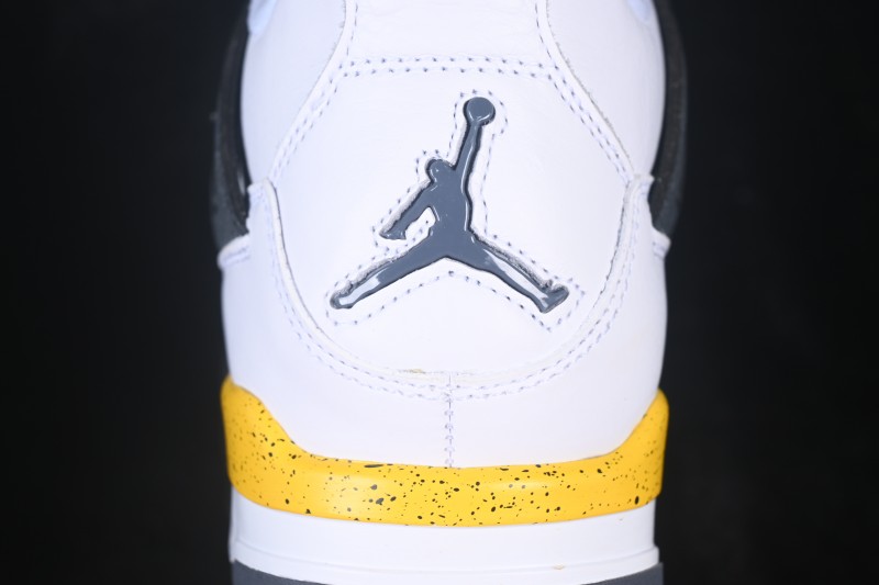 Air Jordan 4 Retro Tour Yellow White Yellow Sneakers - IO2463-102