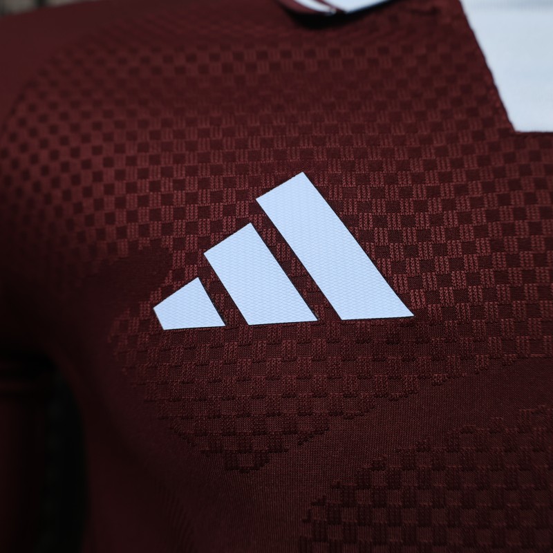 Player Version 26/27 Aston Villa FC Home Long Sleeve Jersey With Sponsor