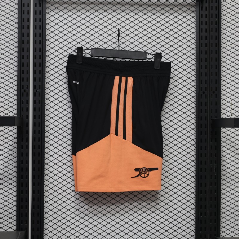 Player Version 26/27 Arsenal Orange Shorts with Pockets
