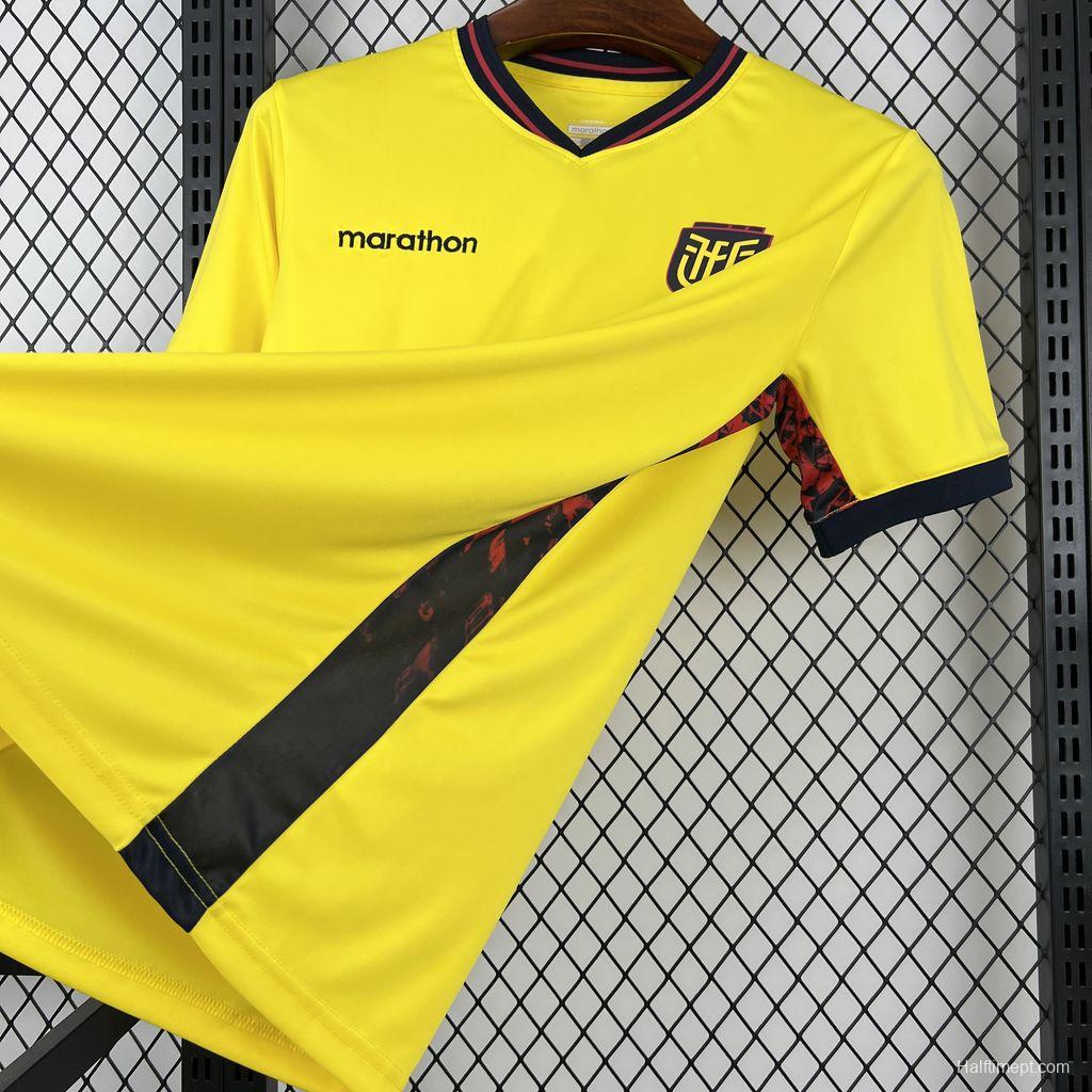 2026 Mens Ecuador World Cup Home Jersey