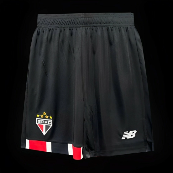24/25 Sao Paulo Away Black Shorts