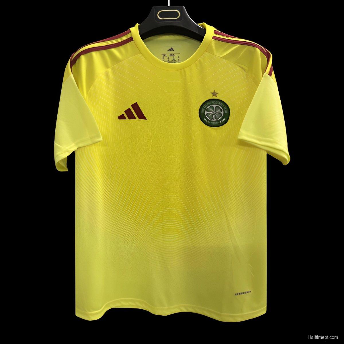 25/26 Celtic Goalkeeper Yellow Jersey