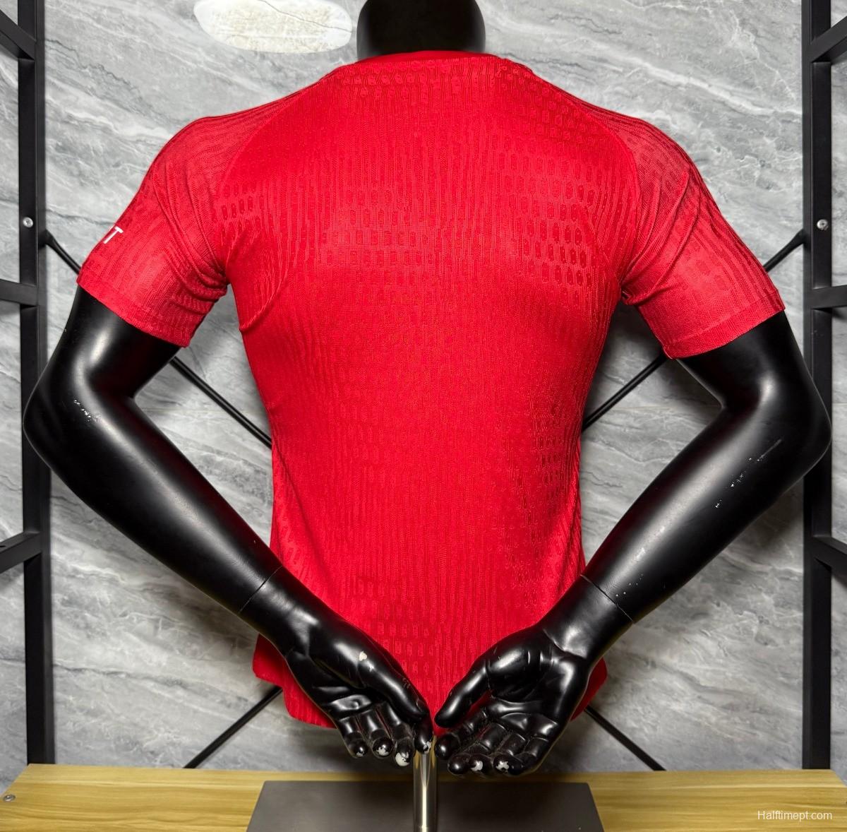 1 Star Player Version 25/26 PSG Red Champion Jersey