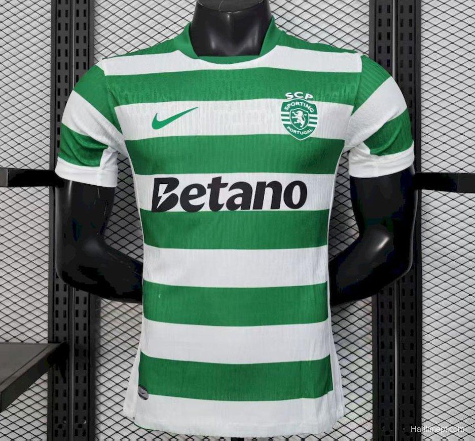 2025/26 Player Version Sporting CP Home Jersey