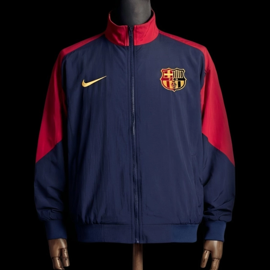 2026 Barcelona Black Jacket Windbreaker