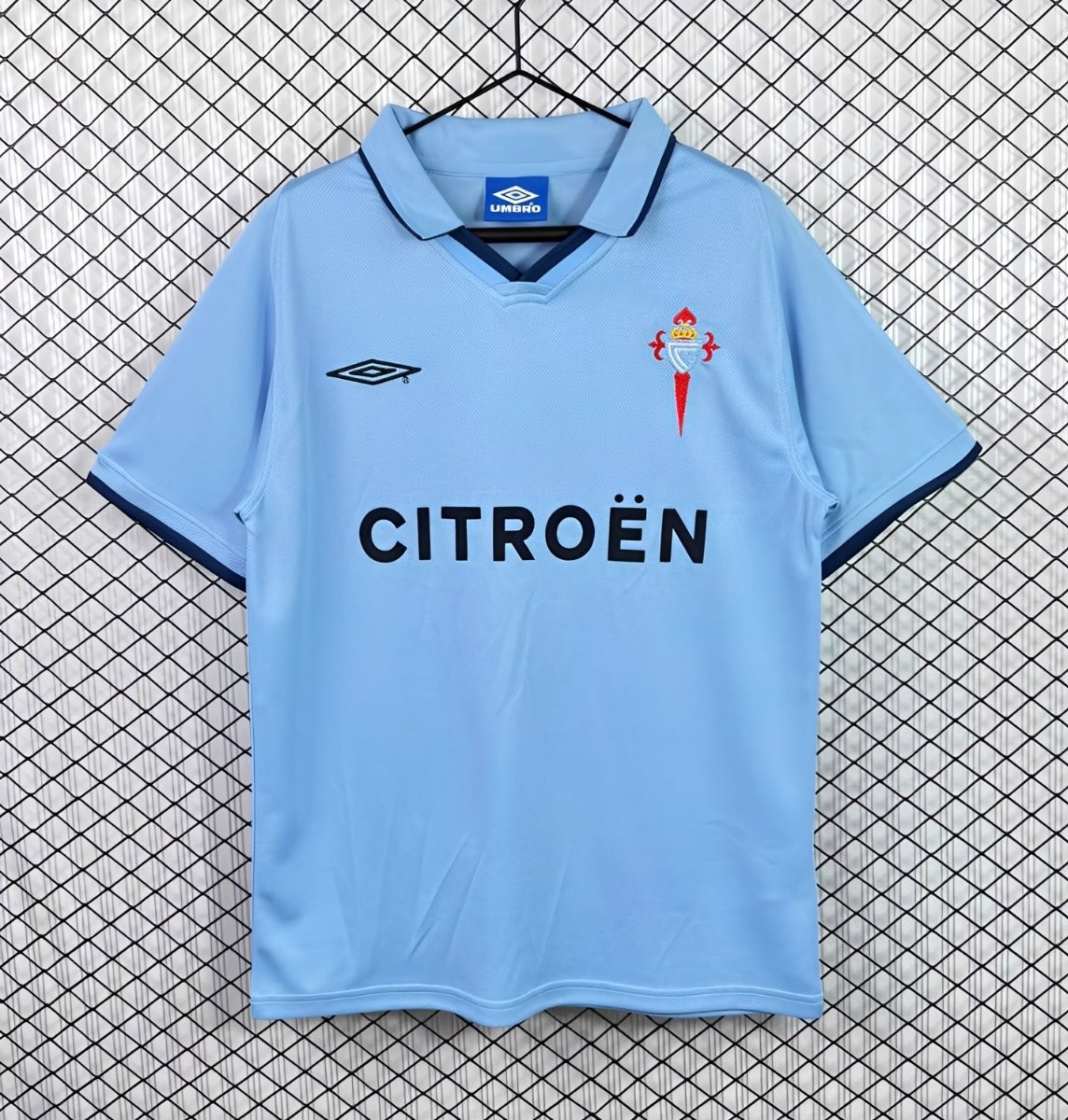 Retro 01/02 Celta de Vigo Home Jersey