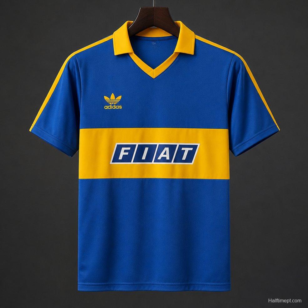 Retro 90/91 Boca Juniors Home Jersey