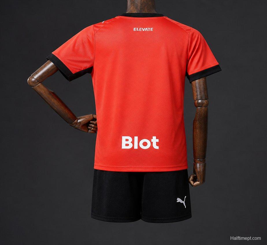 26/27 Kids Stade Rennais Red Jersey