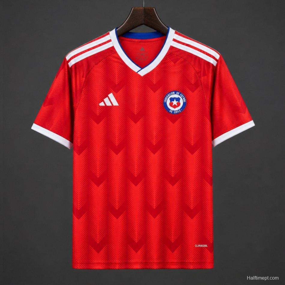 2026 Chile Home Jersey