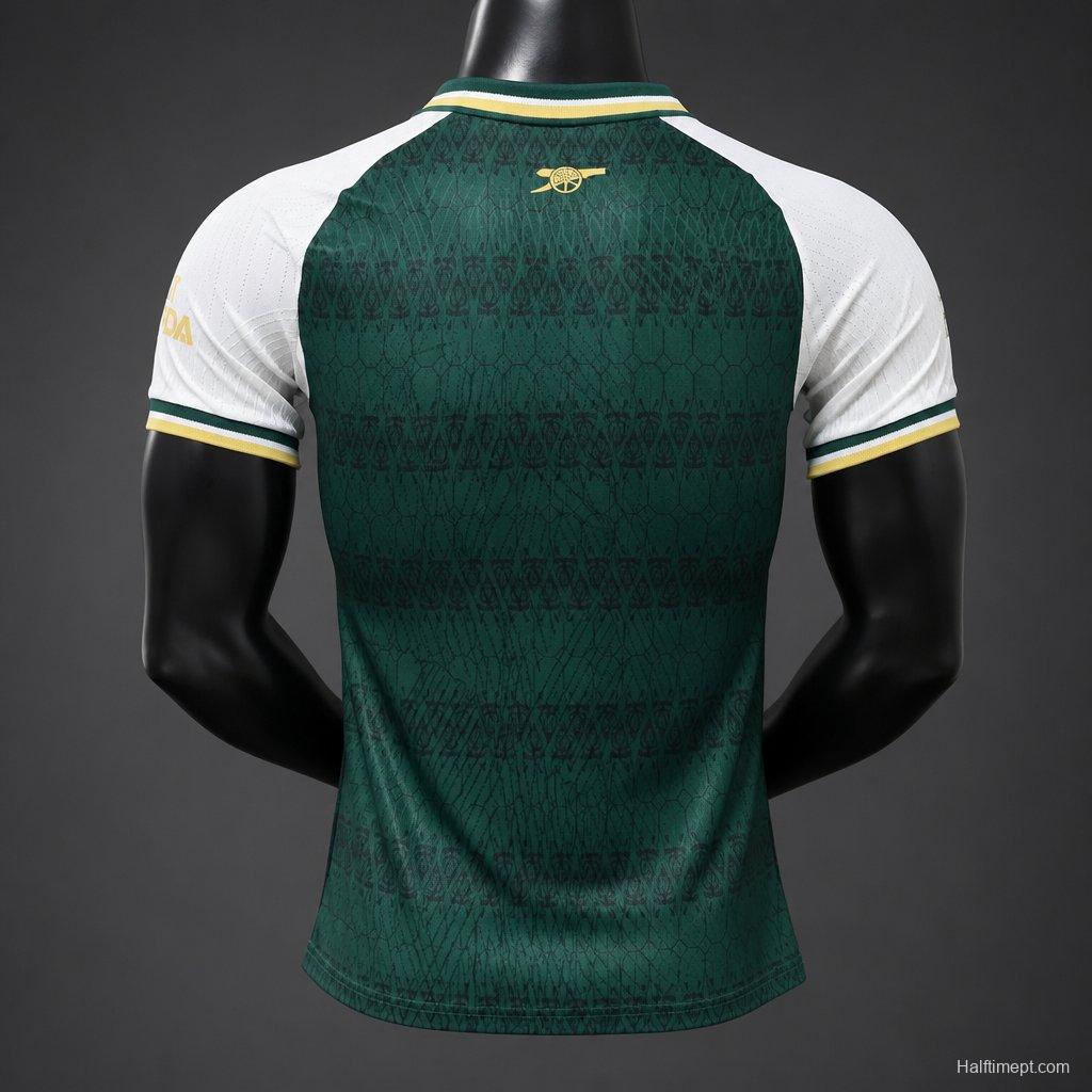 Player Version 26/27 Arsenal Green & White Special Edition Jersey
