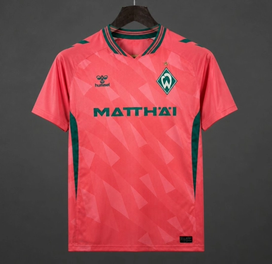 26/27 Werder Bremen Third Pink Jersey