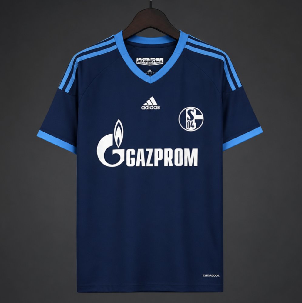 10/11 Retro Schalke 04 Away Jersey
