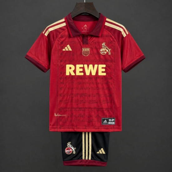 26/27 Kids Koln Willi Ostermann Special Red Jersey