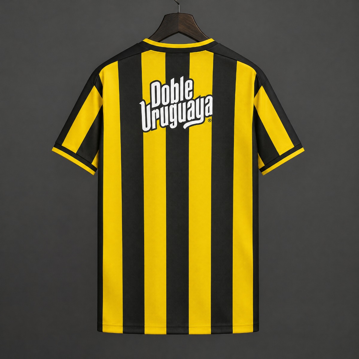 Retro 2002 Penarol Home Yellow Black Stripes Jersey