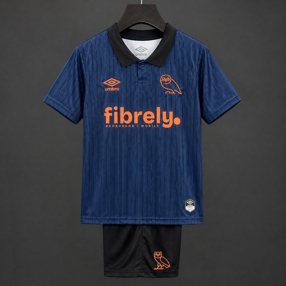 26/27 Kids Sheffield Wednesday Third Navy Jersey Kit