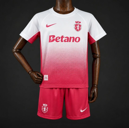 26/27 Kids Sporting CP Lisbon Pink Jersey